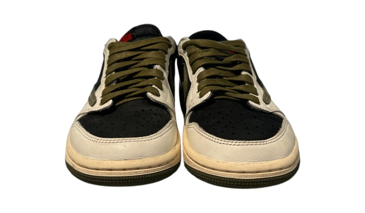 Air Jordan Used Jordan 1 Retro Low OG SP Travis Scott Olive (Women's) - DZ4137-106