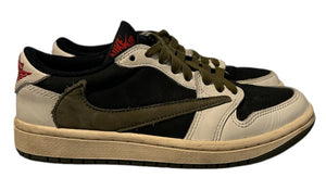 Air Jordan Used Jordan 1 Retro Low OG SP Travis Scott Olive (Women's) - DZ4137-106