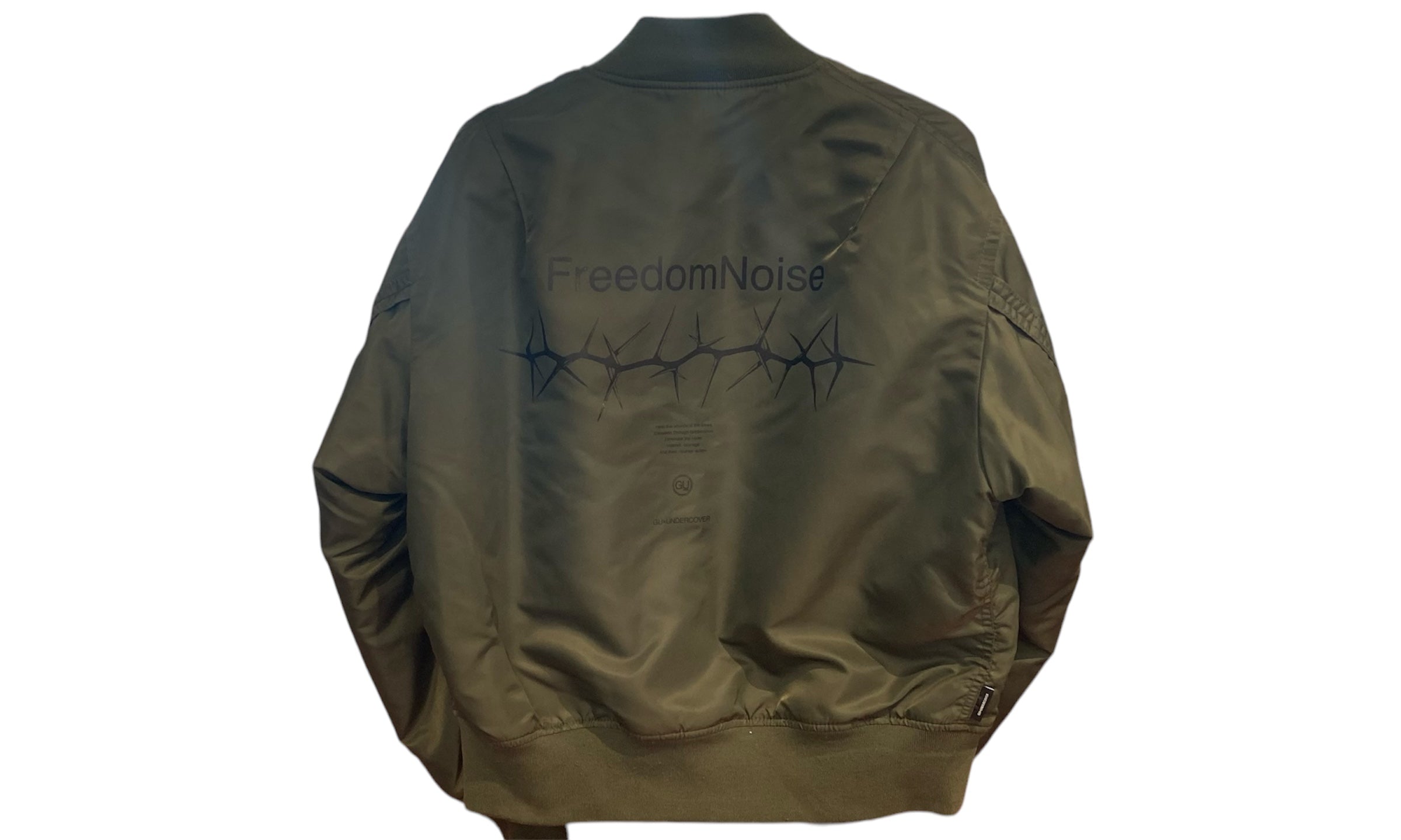 Undercover Used GU x Undercover Bomber jacket Army Green - 319251624