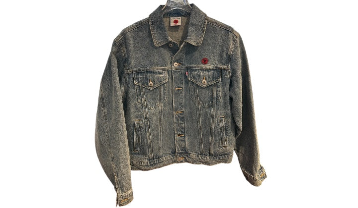 nike Used Billionaire Boys Club Ice Cream Denim Jacket  Running Dog - test