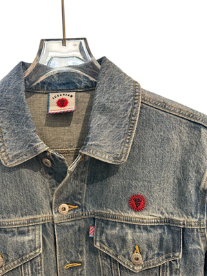 nike Used Billionaire Boys Club Ice Cream Denim Jacket  Running Dog - test