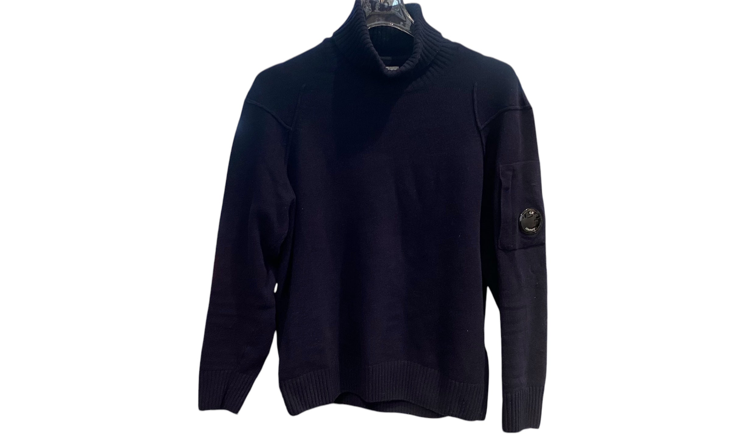 C.P. Company Used C.P. Company knitted wool turtleneck navy - 409251805