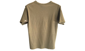 Bape Used Bape A Bathing Ape Tee Green - 408251419
