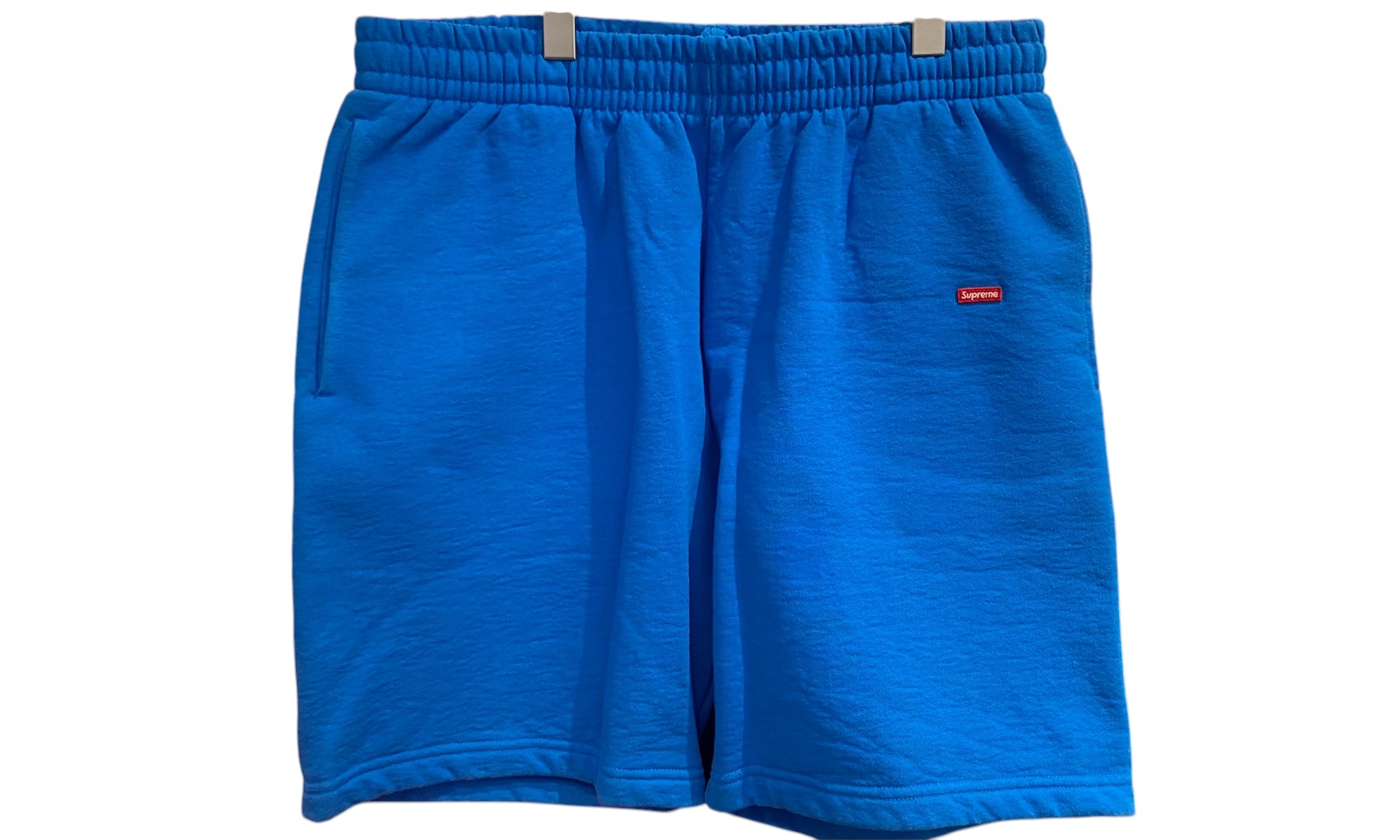 nike Used Supreme Small Box Logo Shorts Blue - test