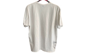 Stussy Used Stussy Peace & Prosperity Tee White - stussy1