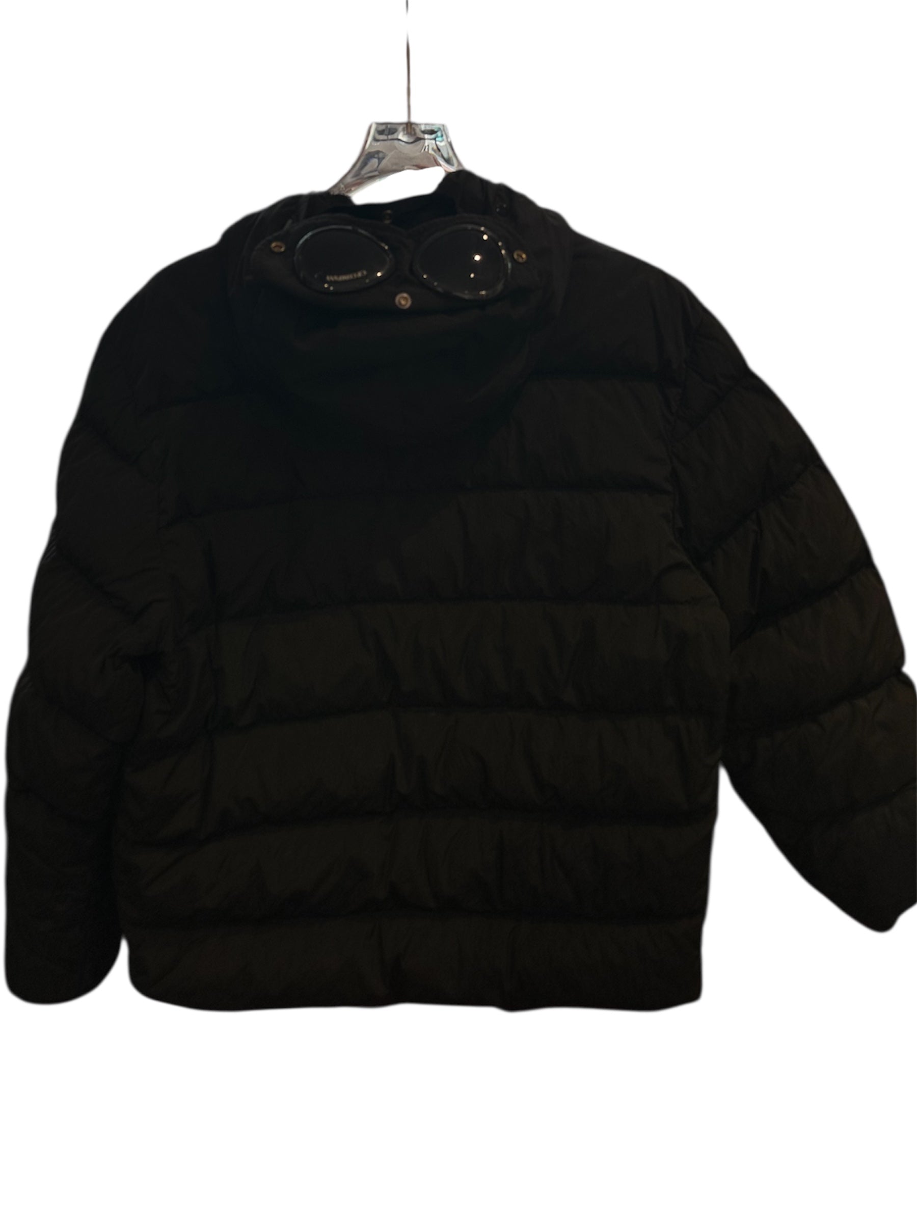 nike Used C.P Company Black Goggle Puffer Jacket - 508251137