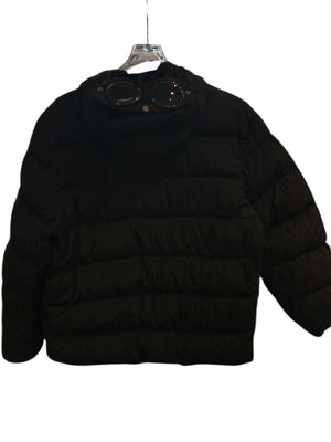nike Used C.P Company Black Goggle Puffer Jacket - 508251137