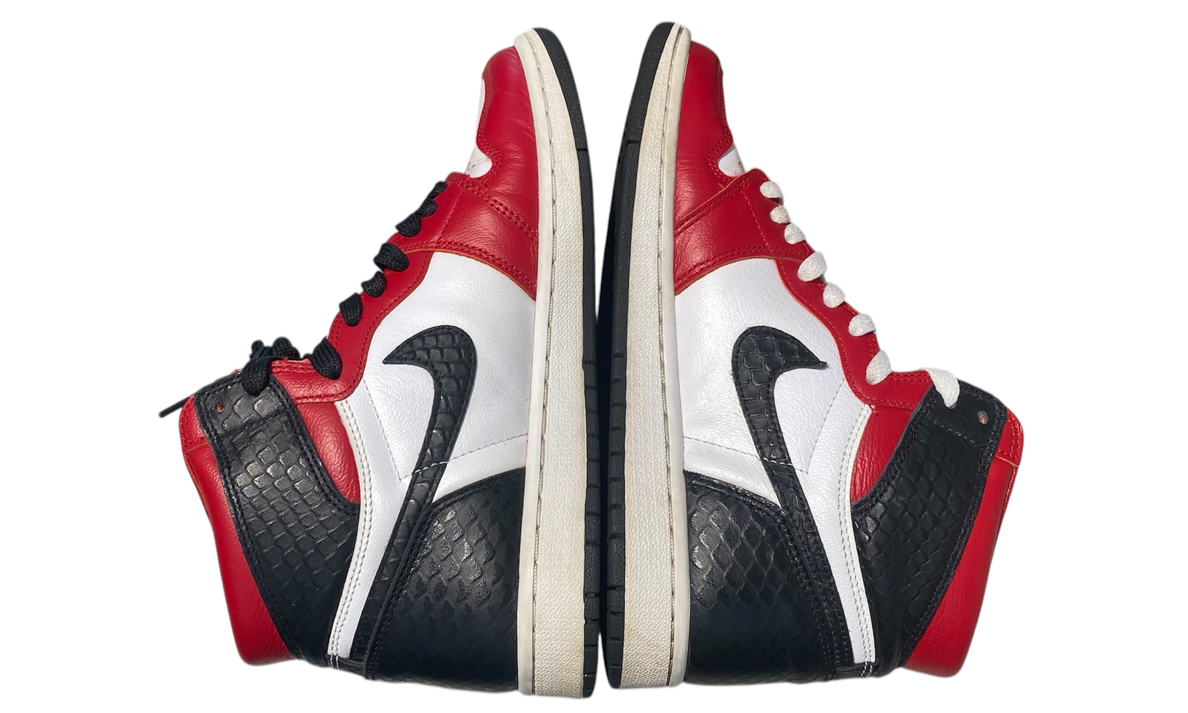 nike Used Air Jordan 1 High Satin Snake Chicago - 509251308