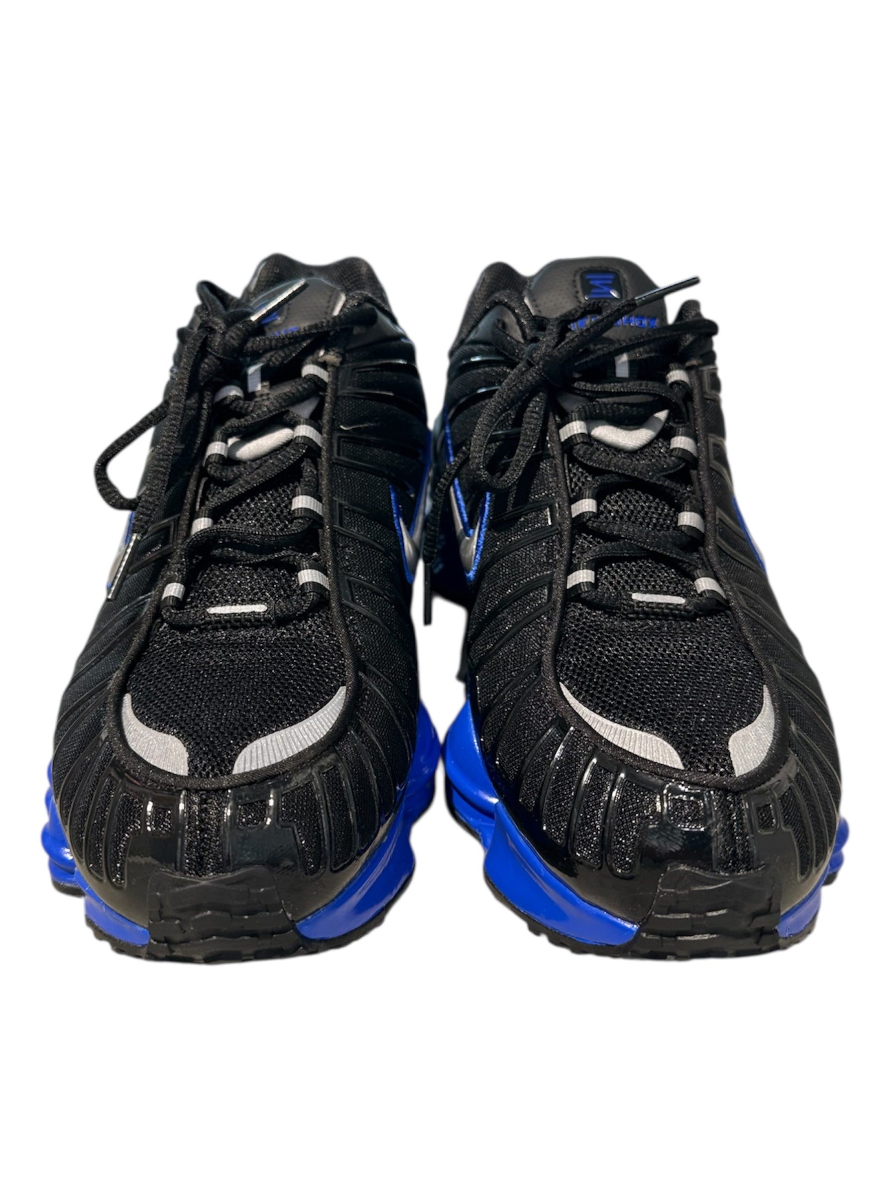 Nike Used Nike Shox TL Black Racer Blue Metallic Silver - CN0151-004