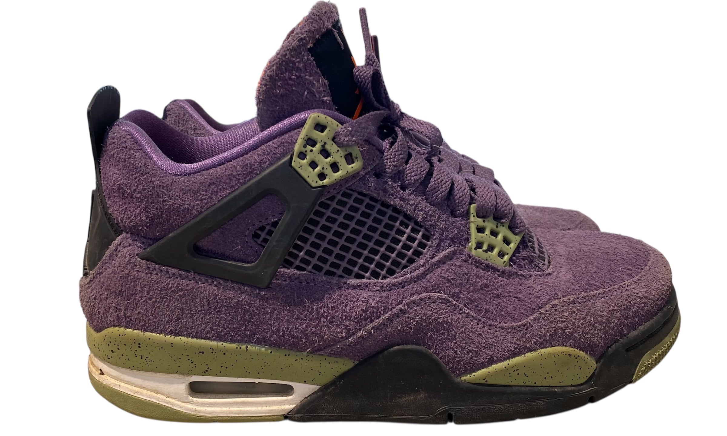 Air Jordan Used Jordan 4 Retro Canyon Purple (Women's) - AQ9129-500