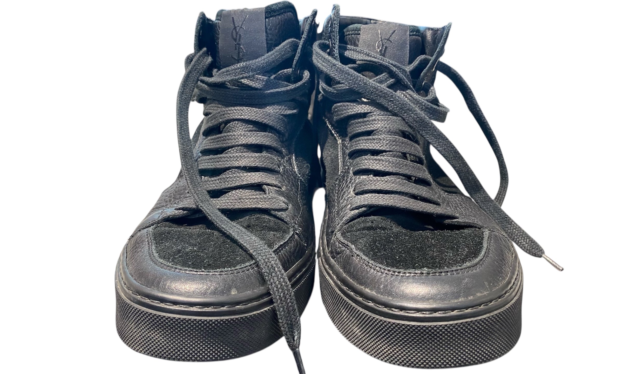 Yves Saint Laurent  Used Yves Saint Laurent Leather high trainers - YSL