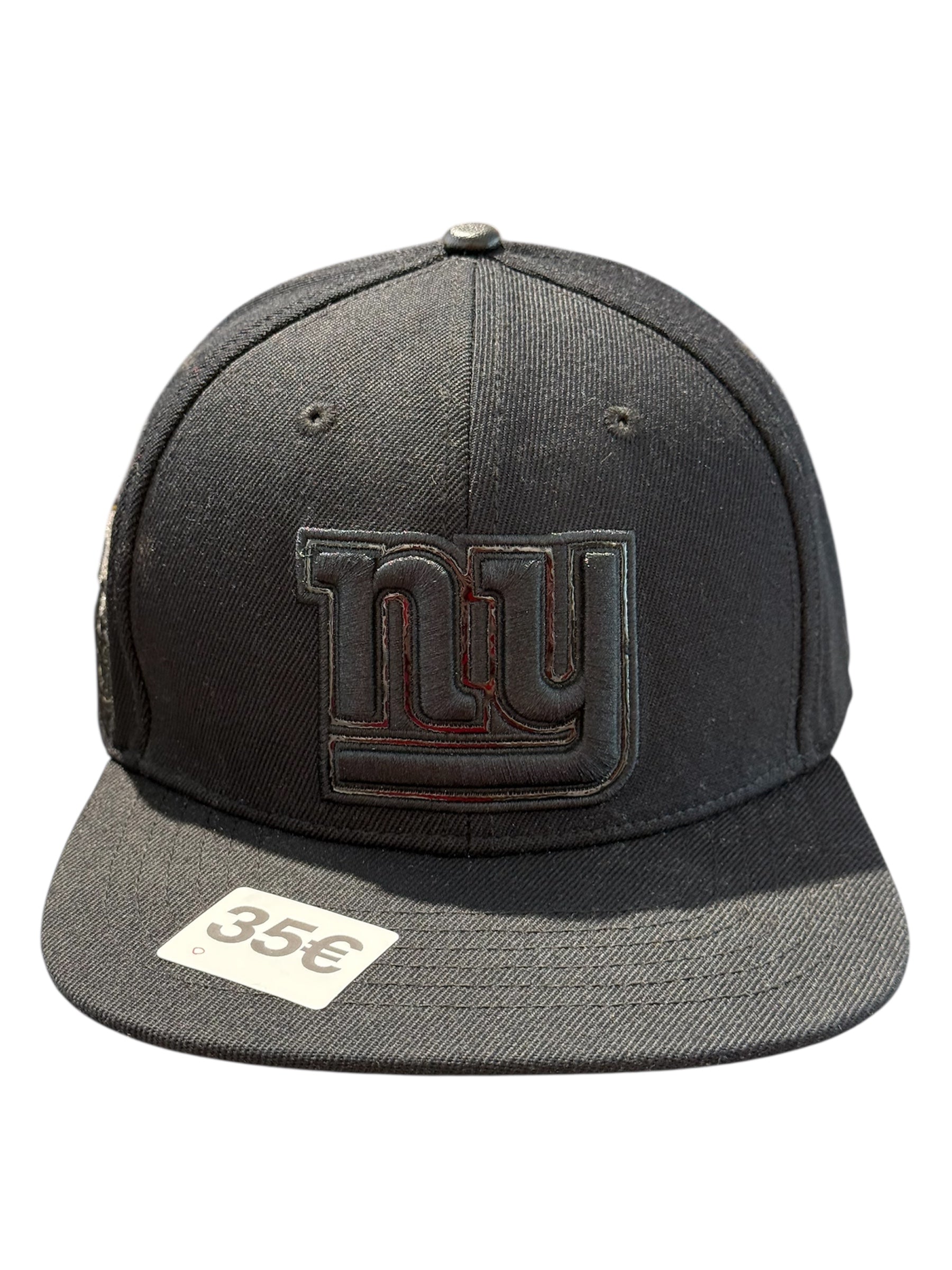 New Era Used NY Giants Snapback Cap Black - test