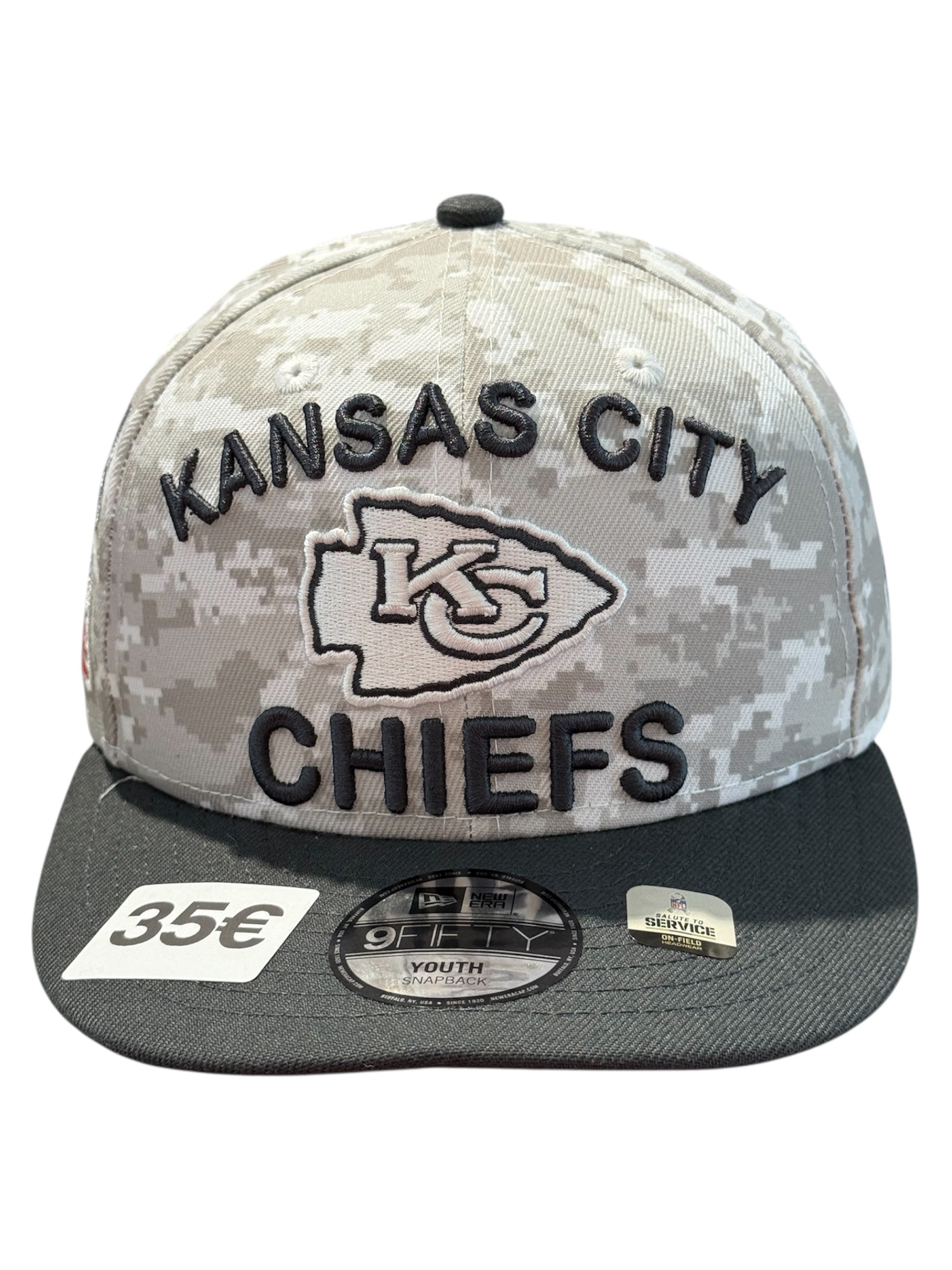 New Era Used Kansas City Chiefs Snapback Cap - test