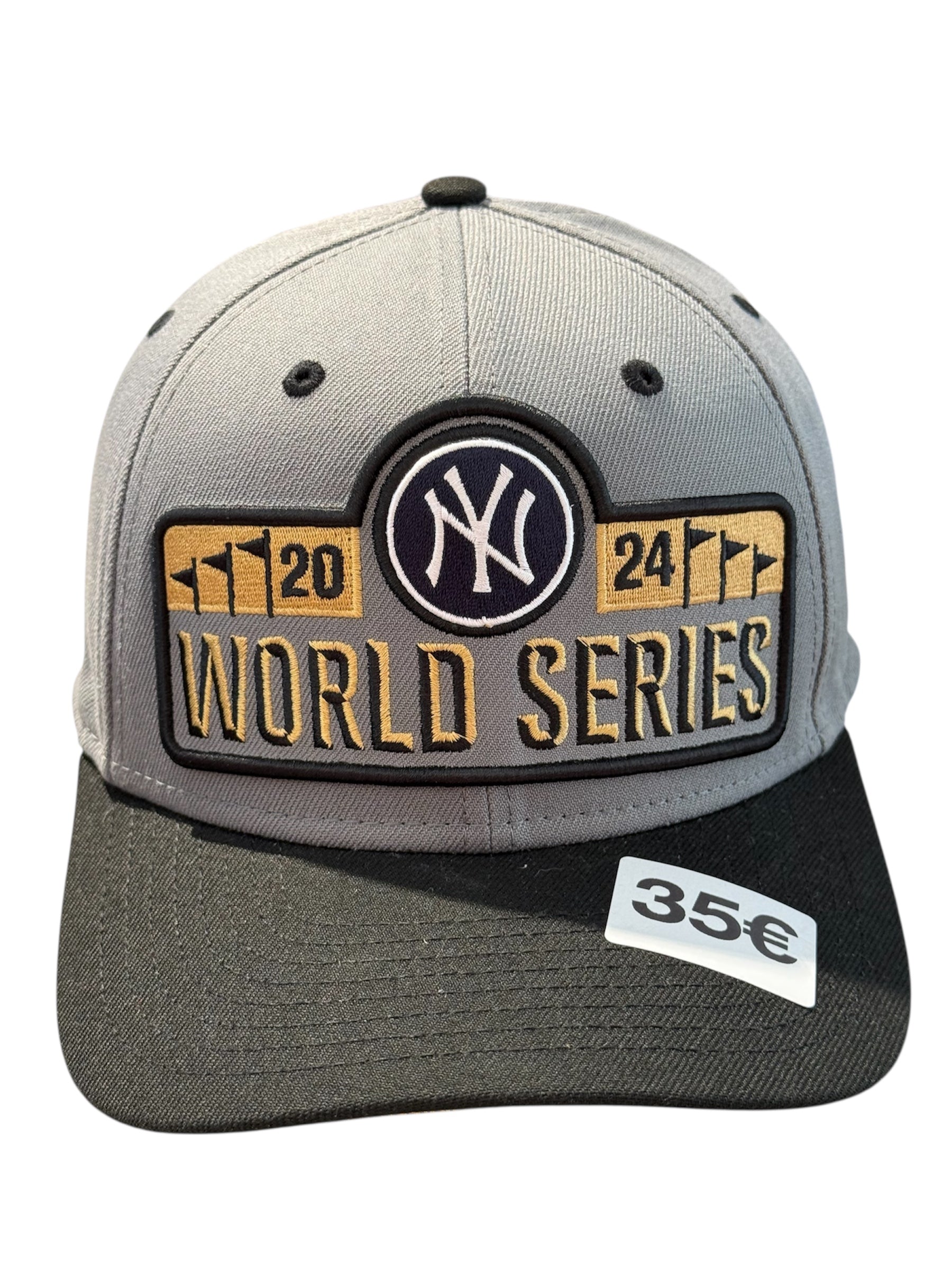 New Era Used New York Yankees Cap Grey Black - test