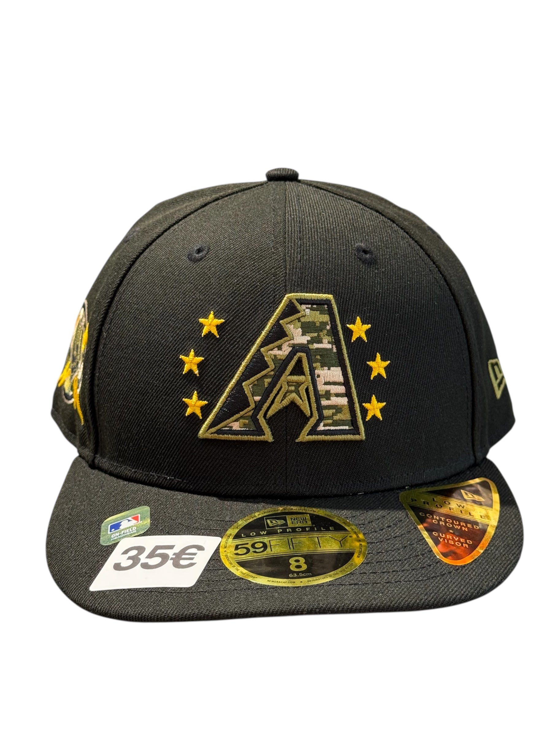 New Era Used Arizona Diamondbacks Fitted Cap Camo - test