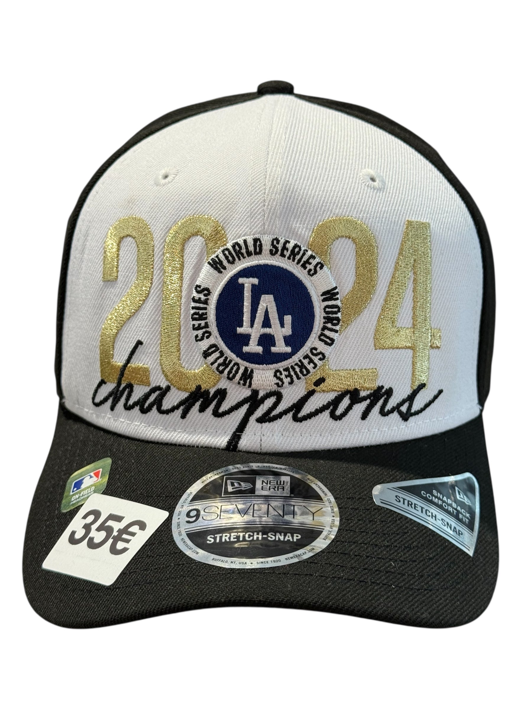 New Era Used Los Angeles Dodgers Championship Cap 2024 - test