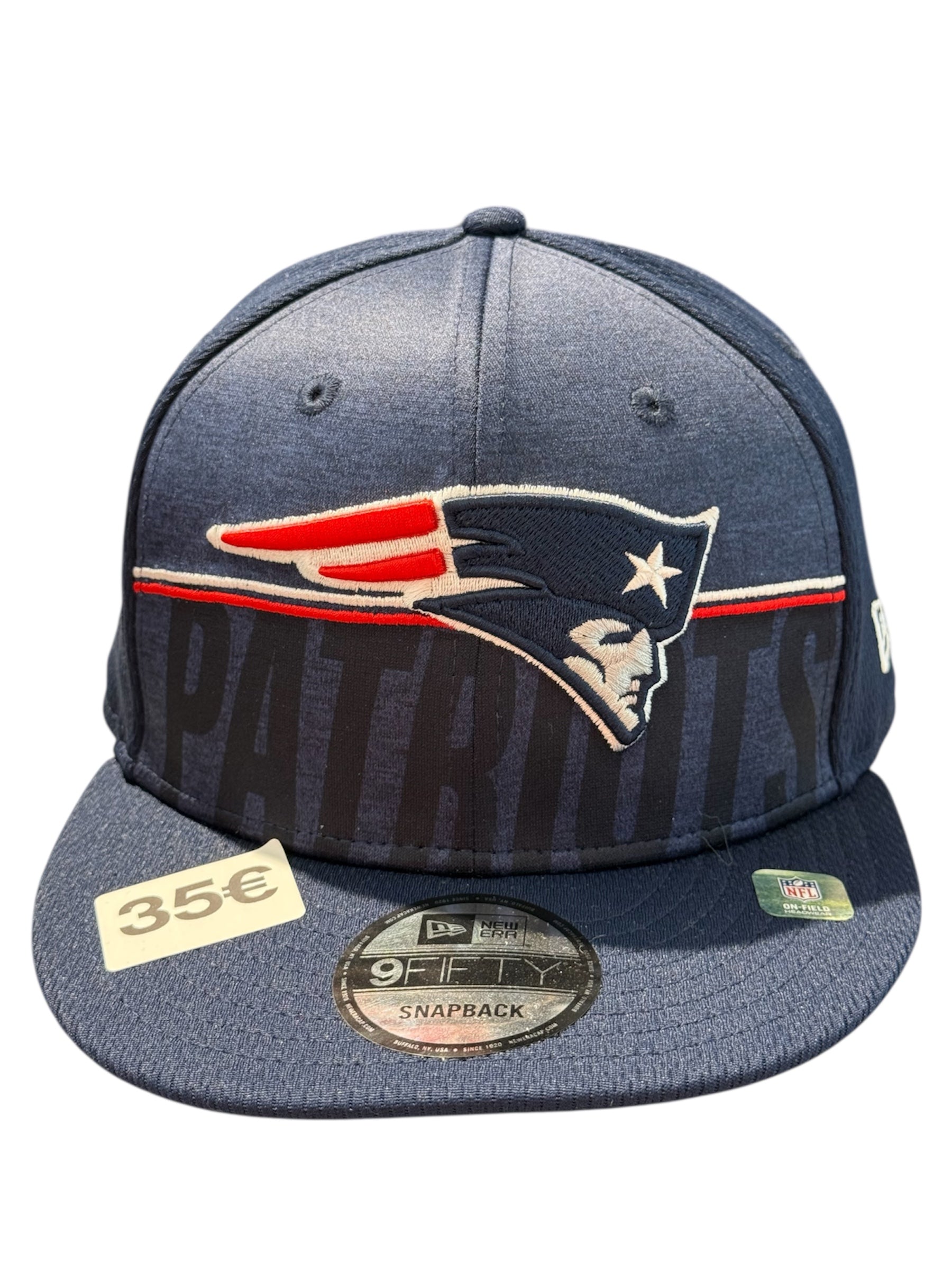 New Era Used New England Patriots Snapback Hat - test