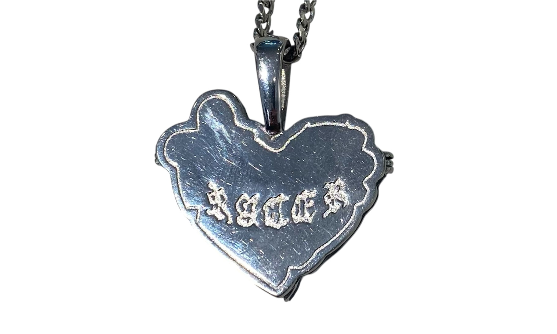 Racer Worldwide Used Racer Worldwide heart locket pendant sterling silver - RW2