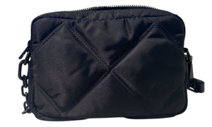 BIMBA Y LOLA Used BIMBA Y LOLA XS BLACK PADDING SHOULDER BAG - BYL