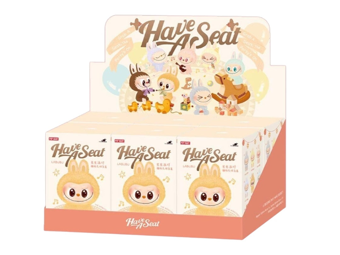 Pop Mart Labubu The Monsters Have a Seat Sealed Case (6 Blind Boxes)