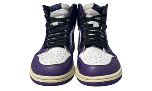 Air Jordan Used Jordan 1 Retro High Court Purple White - 017687826915