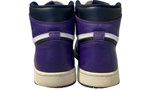 Air Jordan Used Jordan 1 Retro High Court Purple White - 017687826915
