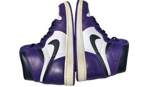 Air Jordan Used Jordan 1 Retro High Court Purple White - 017687826915