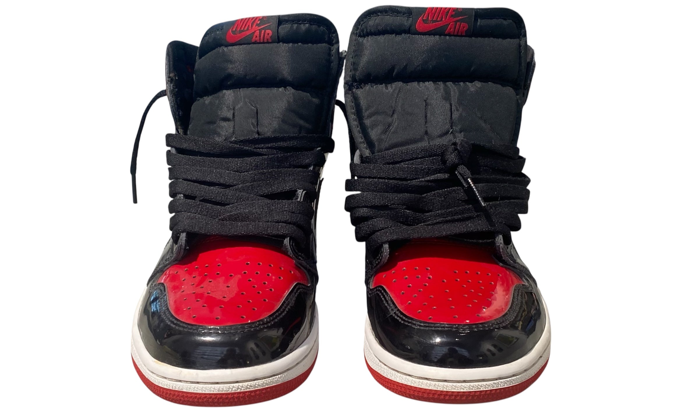 Air Jordan Used Jordan 1 Retro High OG Patent Bred - 555088-063