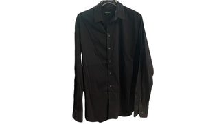 Georgia Armani Used Georgio Armani black button up shirt  - GA