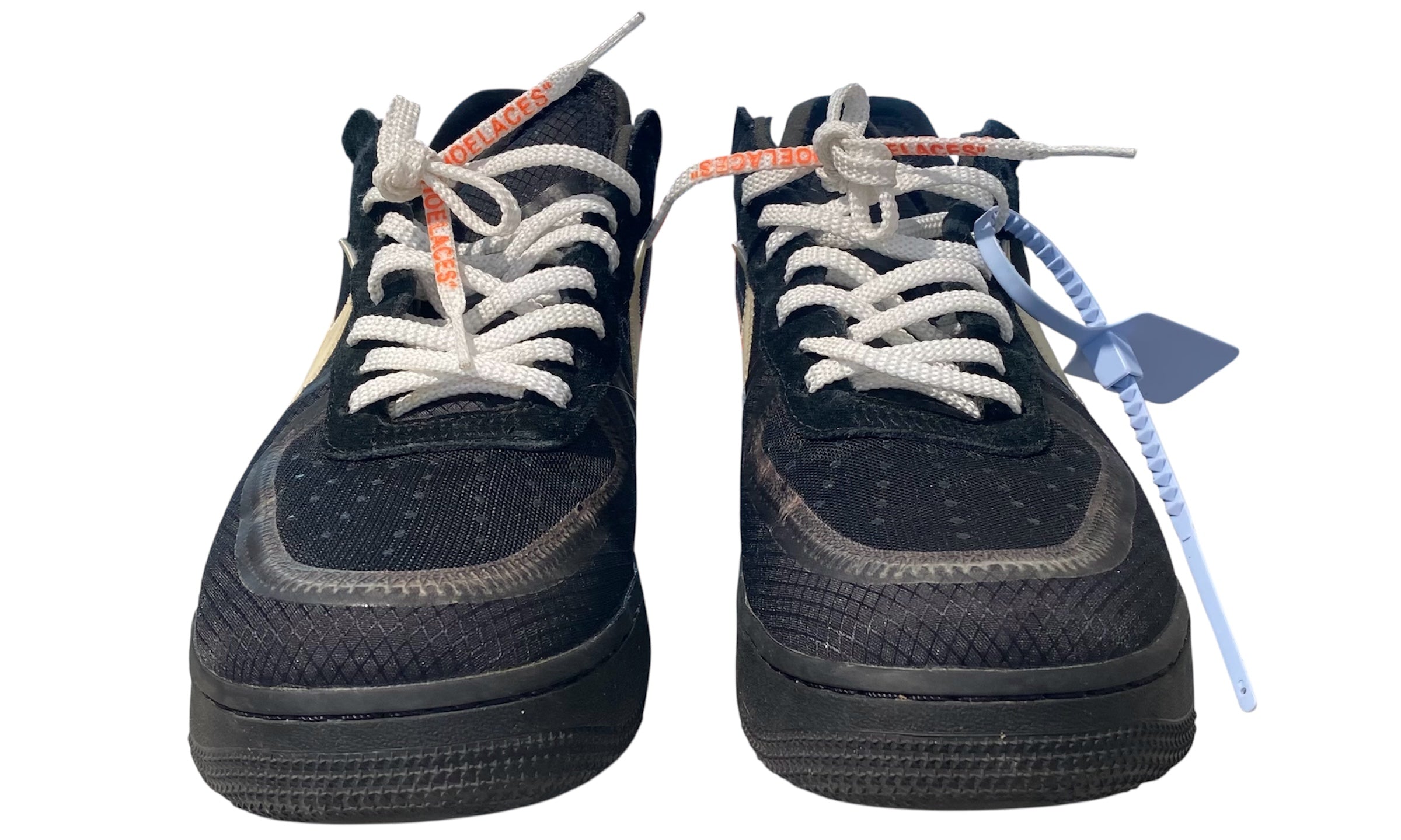 Nike Used Air Force 1 Low Off-White Black - AO4606-001