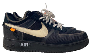 Nike Used Air Force 1 Low Off-White Black - AO4606-001