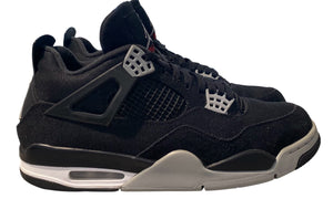 Air Jordan Used Jordan 4 Retro SE Black Canvas - DH7138-006