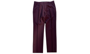 Burberry London Used Burberry London Made In Italy Purple Flat Front Dress Pants - BL