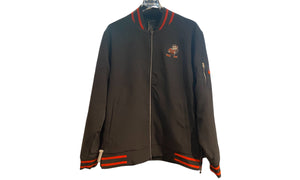 nike Used Cleveland Browns Varsity Jacket - test