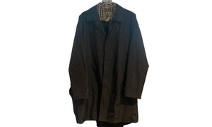 nike Used Burberry Black Long Coat with inner puffer jacket - test