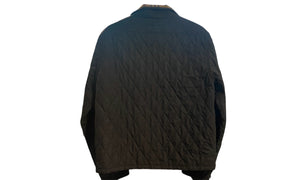 nike Used Burberry Black Long Coat with inner puffer jacket - test