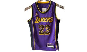 NBA Used Lebron James Lakers Jersey - DV9405-573