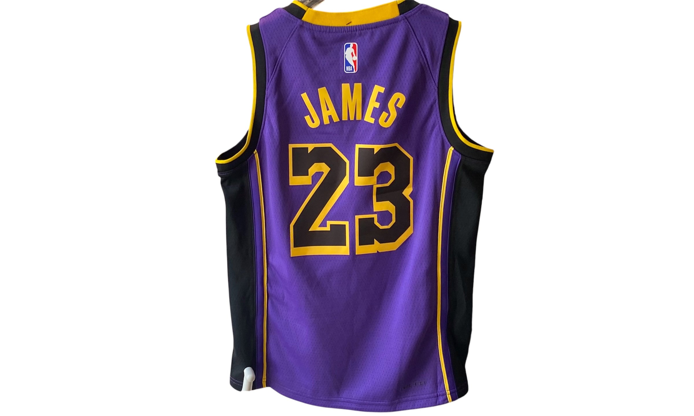 NBA Used Lebron James Lakers Jersey - DV9405-573