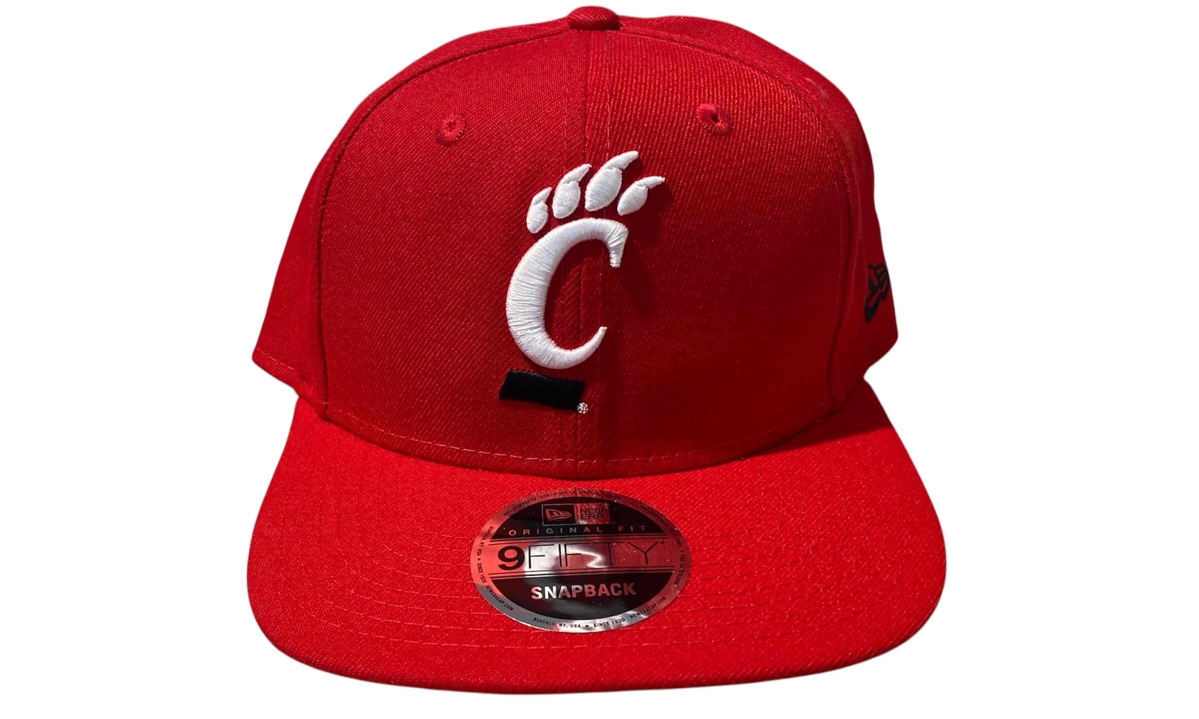 New Era Used Cincinatti Bearcats Red Snapback Cap - test