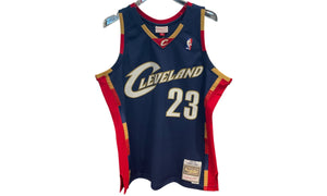 NBA Used Cleveland Cavaliers Jersey Lebron James 23 - test