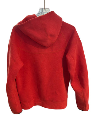 nike Used Nike Sportswear Tech Fleece Windrunner Full-Zip Hoodie Light University Red Heather/Black - test