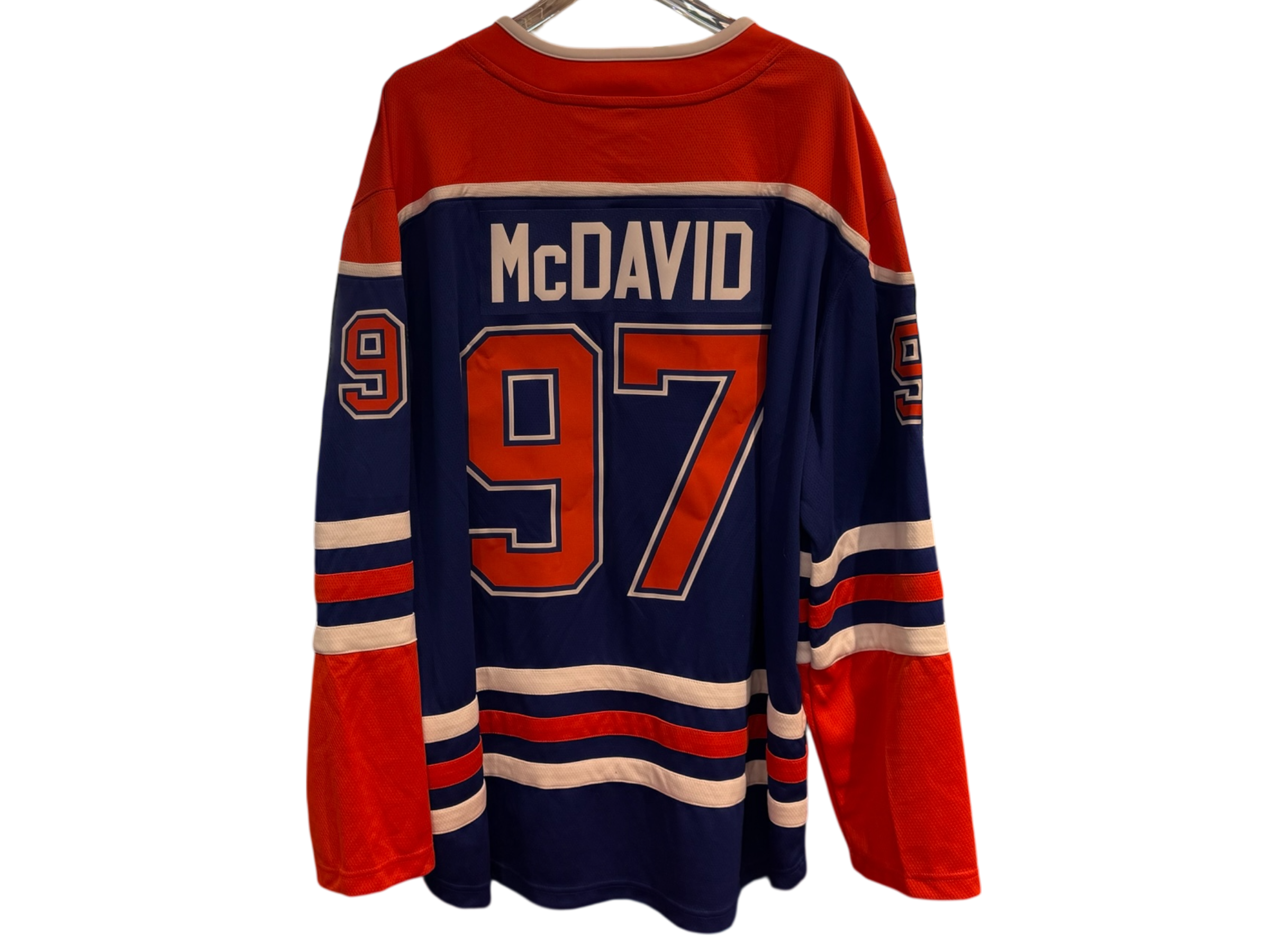 NHL Used Edmonton Oilers Jersey McDavid 97 - test