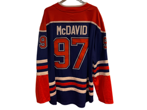 NHL Used Edmonton Oilers Jersey McDavid 97 - test