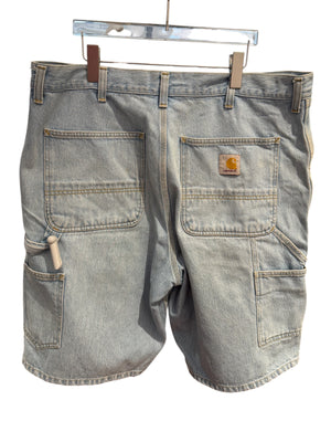 nike Used Carhartt Light Wash Jorts Denim Shorts - 901251516