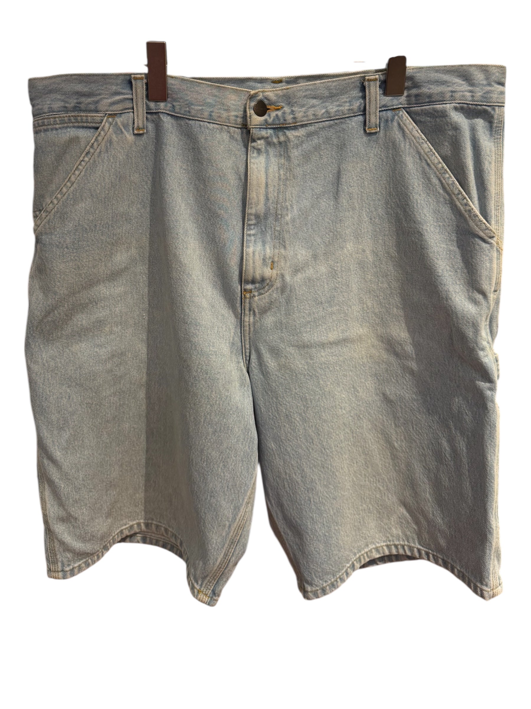 nike Used Carhartt Light Wash Jorts Denim Shorts - 901251516