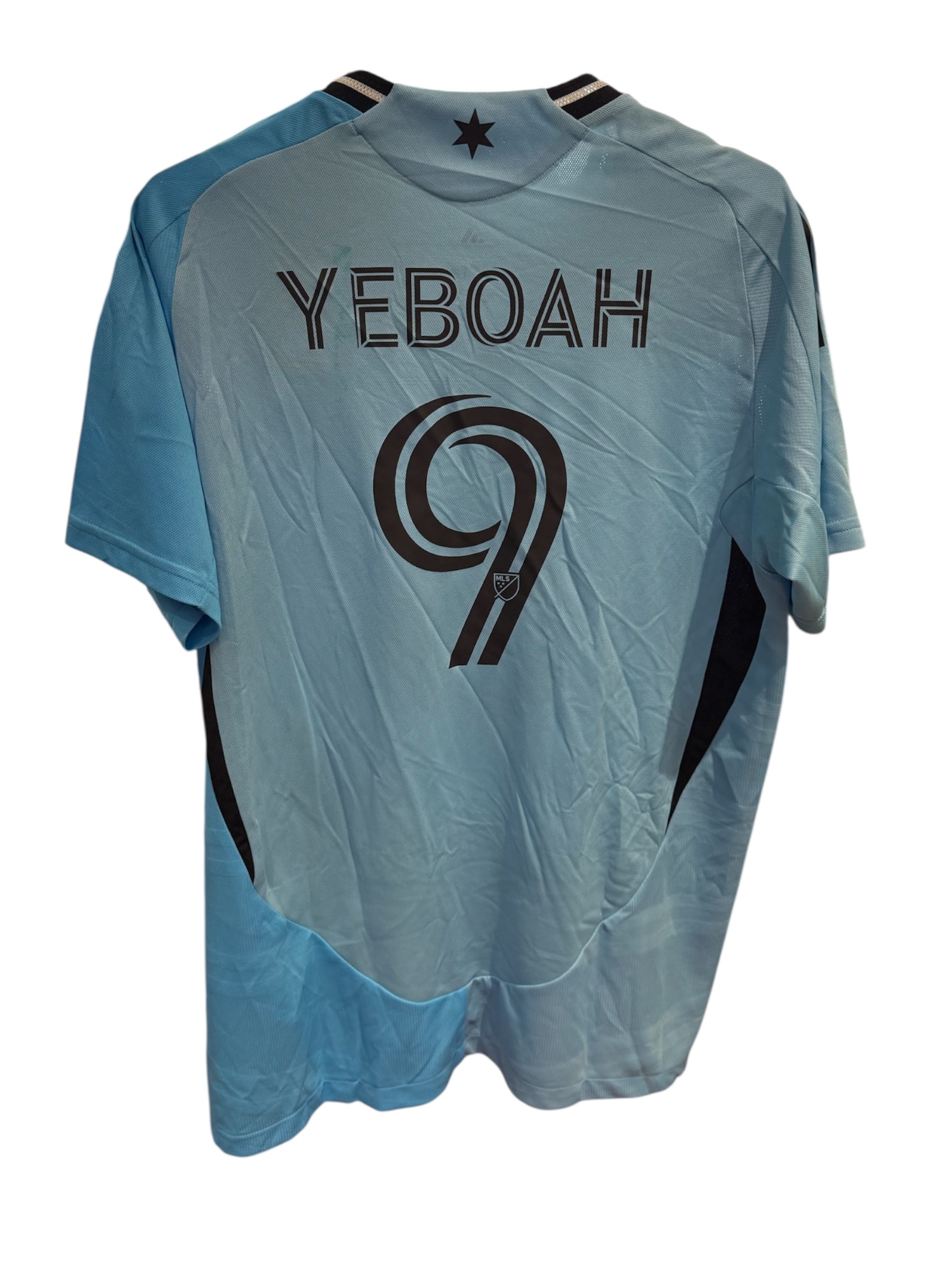 Adidas Used Minnesota United 2025 away jersey Yeboah 9 - MNUFC A JSY AU