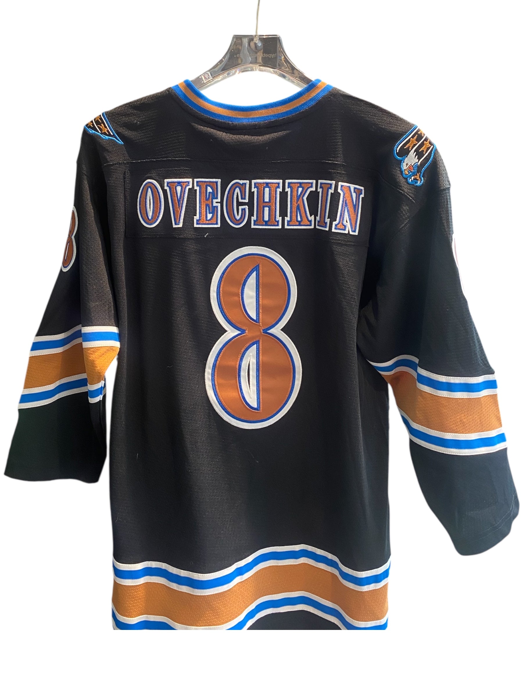 NHL Used Alex Ovechkin Vintage Washington Capitals Jersey 8 (Kid's) - 922251153