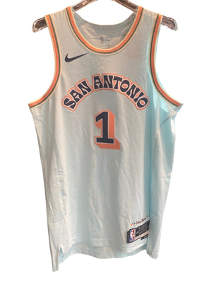 Nike Used San Antonio Spurs Wembanyama Jersey 1 - 922251153