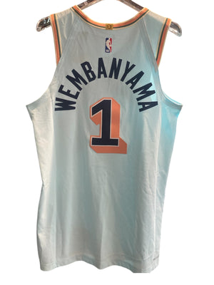Nike Used San Antonio Spurs Wembanyama Jersey 1 - 922251153