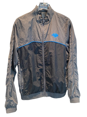 Syna Used Synaworld Logo Shell Tracksuit Grey Black Cobalt - 919251947